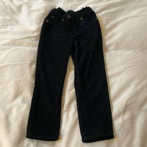 Carters 5T black corduroy pants